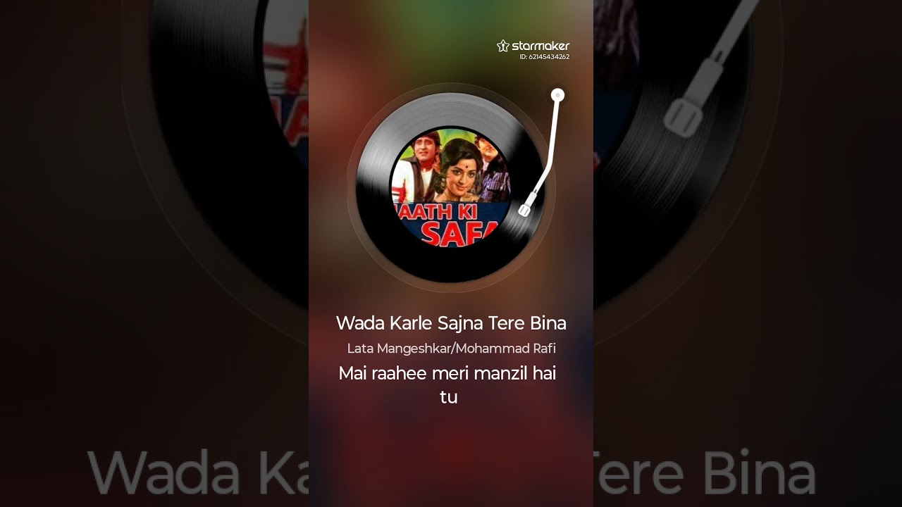 Wada karle Sajna Tere Bina / Bollywood Old Gold 🪙 🪙 Song / Cover By Sushama bisht 