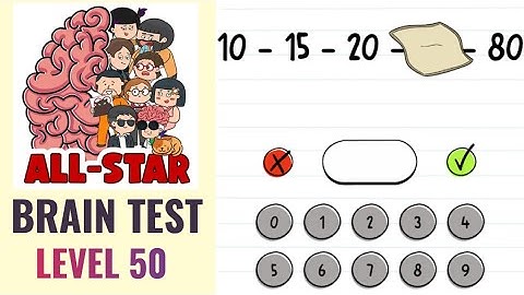 Brain Test All Star Level 50 | What is the hidden number? | Walkthrough
