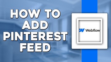 How To Add Pinterest Feed To Webflow (Quick Tutorial)