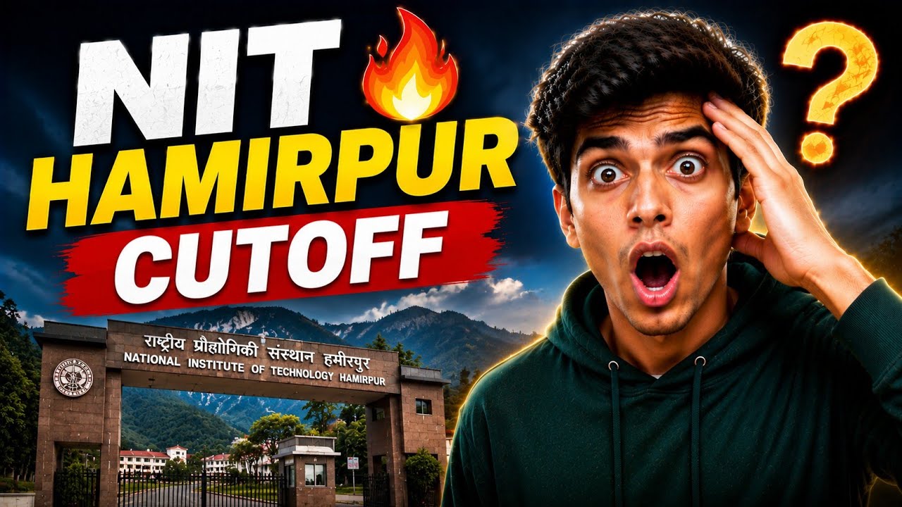 NIT Hamirpur Cutoff 2026 🔥 Branch Wise Safe Rank | JEE Main 2026 - YouTube