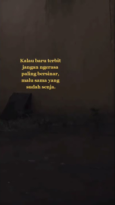 Masa nakal sudah selesai, waktunya memperbaiki diri