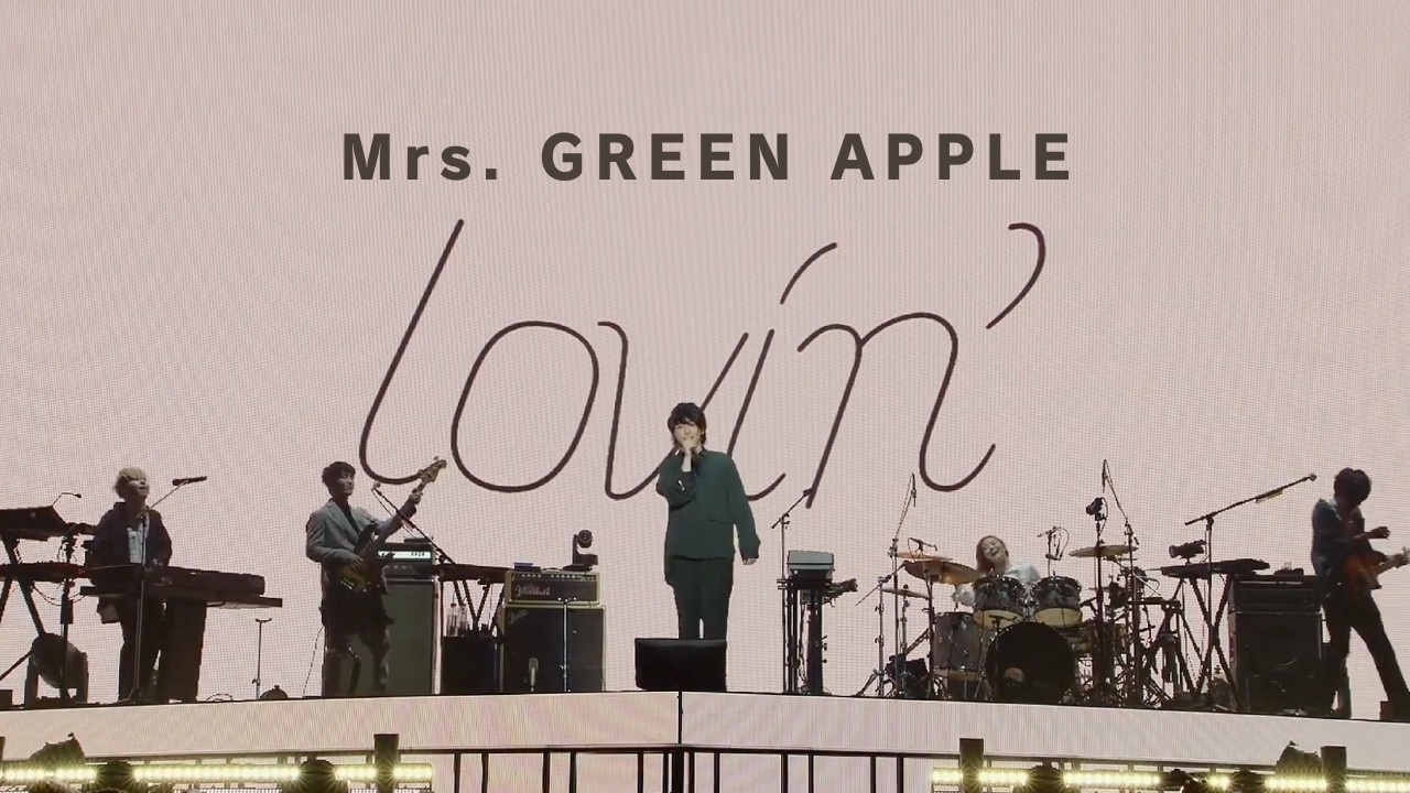 【4K】Mrs. GREEN APPLE – lovin'【LIVE from “EDEN no SONO”】