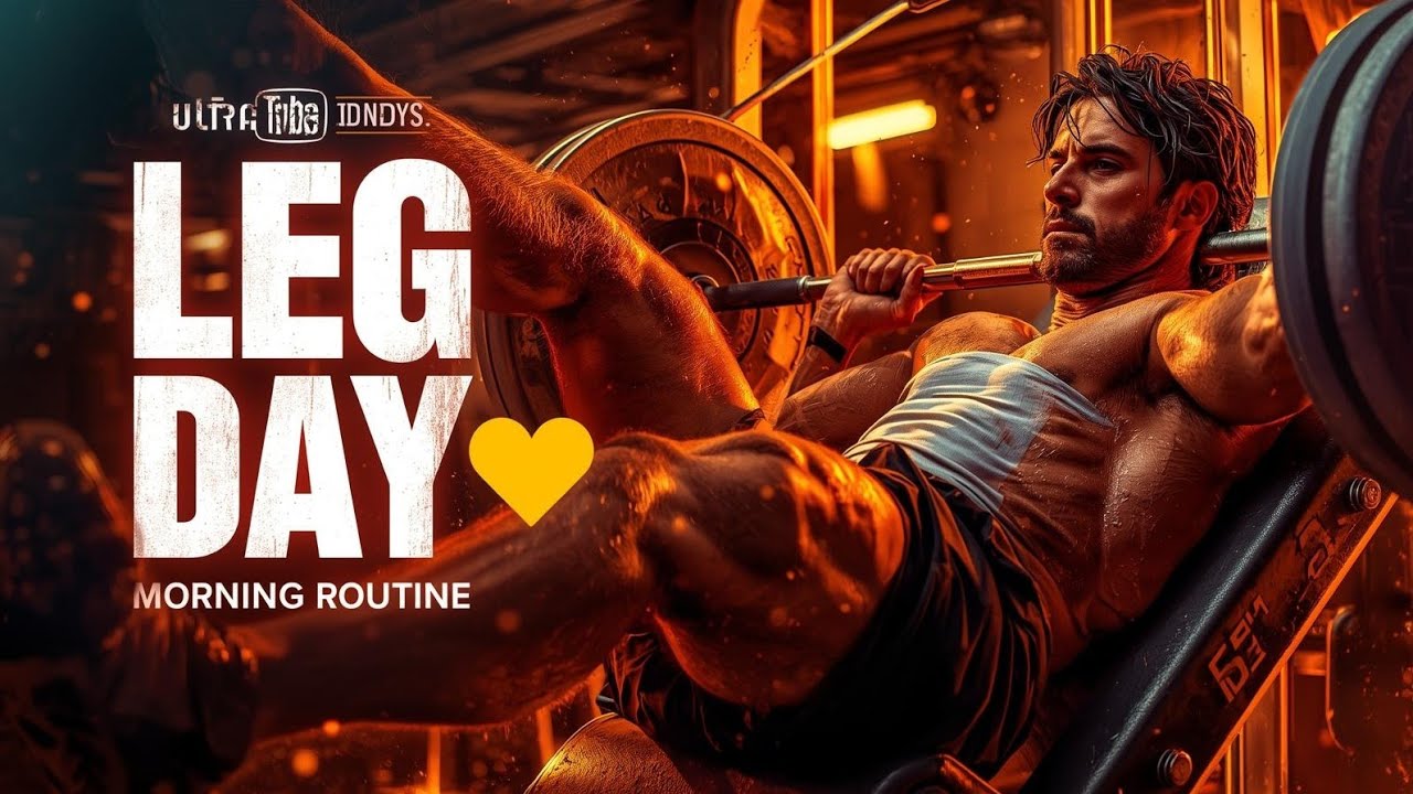 LEG DAY WORKOUT | Morning Gym Routine + High Protein Breakfast (Fat Loss & Muscle Gain) fitwithik 