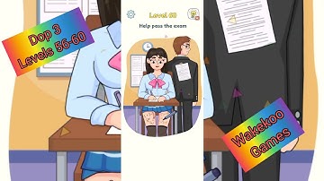 DOP 3  56-60 levels Answers Displace One Part Video game