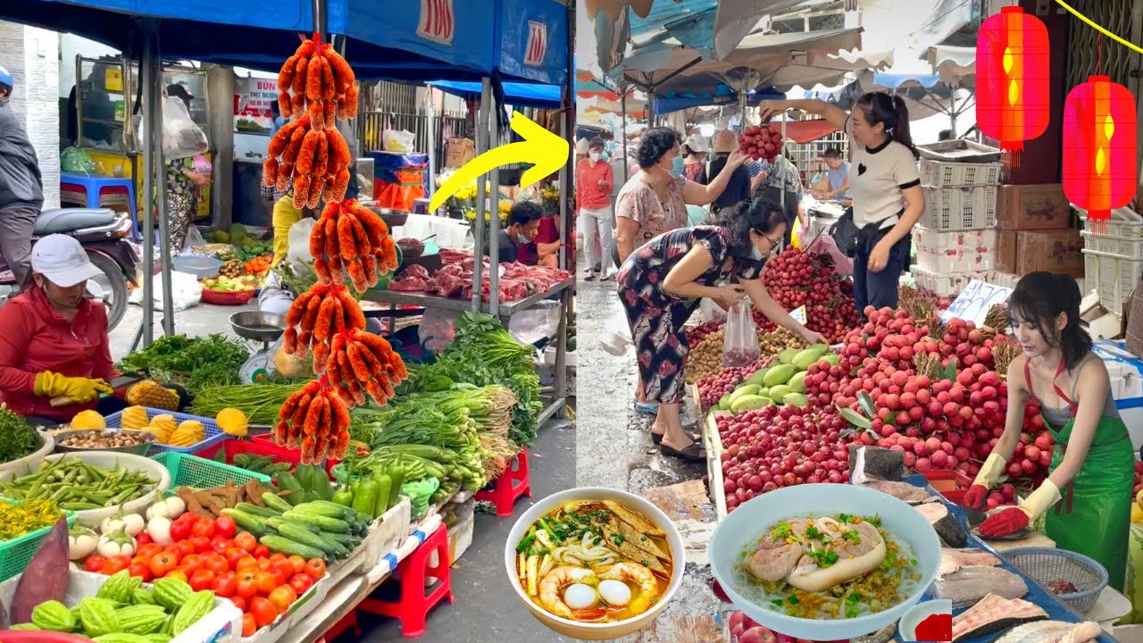Best morning Vietnam market tour - Ho Chi Minh City