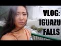 IGUAZU WATERFALLS! TRAVEL VLOG Brazil & Argentina (Iguaçu Falls)