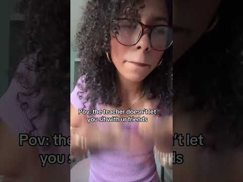 Fypシ Curlyhair Tiktok Relatable School Bestfriend