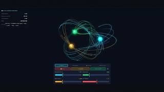 Simulating Chaotic Three-Body Problem in Android | Physics in Code (Day 21)