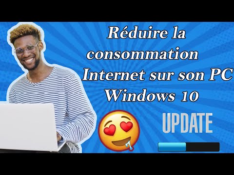 comment réduire la consommation internet de son pc sur Windows 10 (2021)