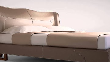 Giorgetti Corium bed 3D model from CGTrader.com
