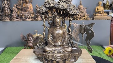 Chò đồng xưa, A Di Đà dát vàng, Quan Âm từ bi, Thích Ca thiền định, đại bàng Kim Sí Điểu