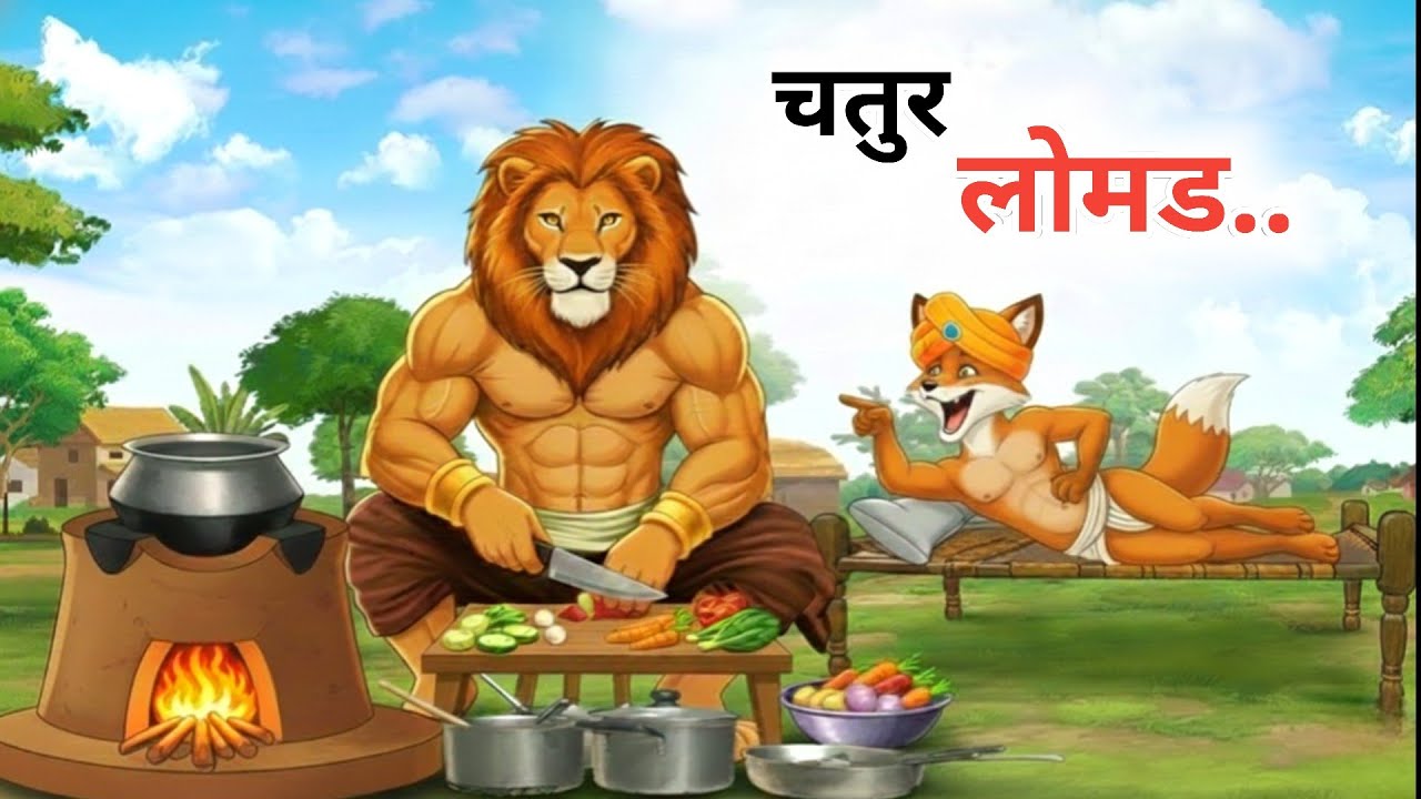 चतुर लोमड | HINDI KAHANIYA | PANCHATANTRA KI KAHANIYA | ANIMAL NEW STORIES 