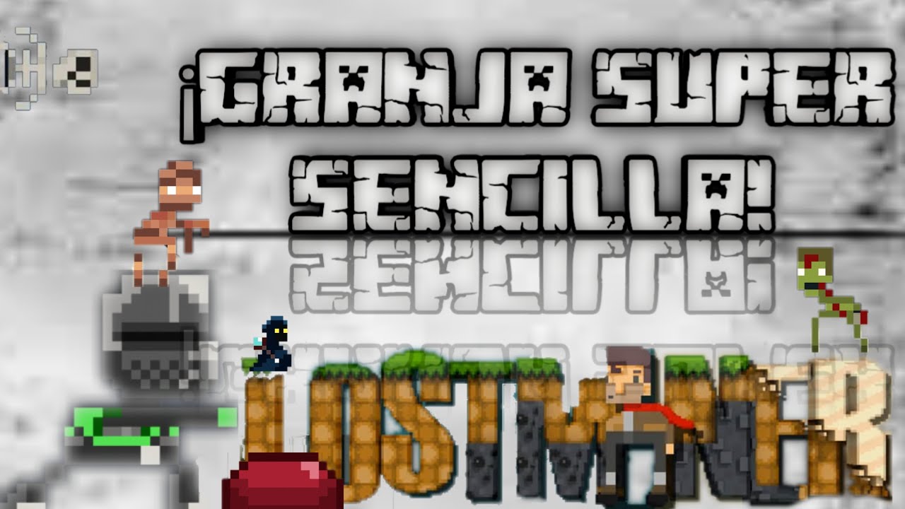 ¡Como hacer granja de Lostminer!(mods hostiles)☠️