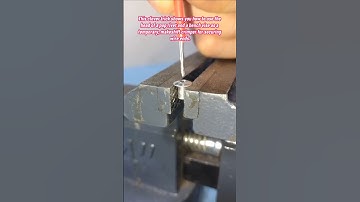 ⚡️ Electrician Hack Crimping Wire with a Rivet Head and Bench Vise #diy #tips #tricks #how #tutorial