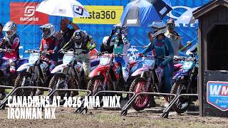 Canadians Racing 2026 AMA WMX at Ironman MX