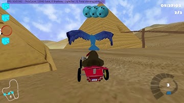 SuperTuxKart 0.9.3 Shifting Sands reverse