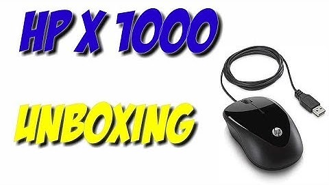 HP X1000 Wired Mouse