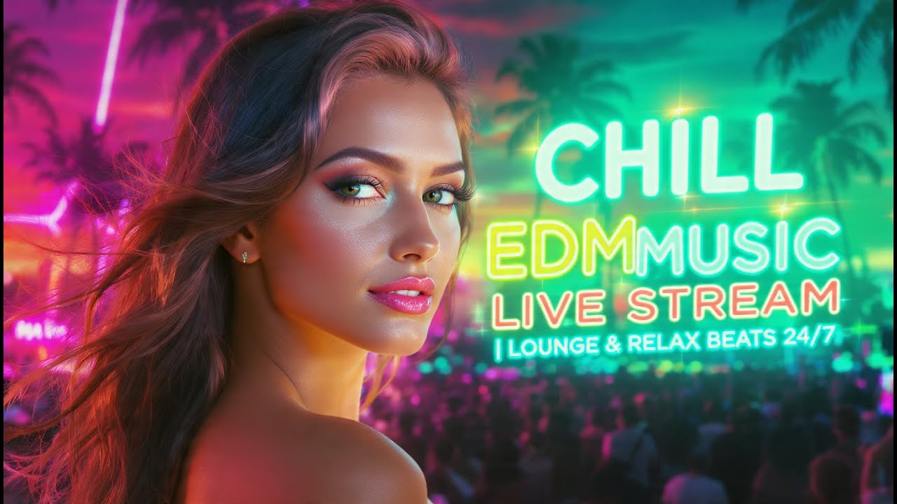 Chill EDM Music Live Stream | Lounge & Relax Beats 24/7