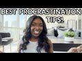 How to Stop Procrastinating | The ONLY 3 Tips You Need