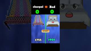 Charpai VS Bed | shorts charpai bed