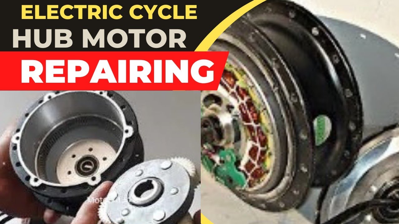 How To Repair Electric Cycle Motor HUB motor repairing electric