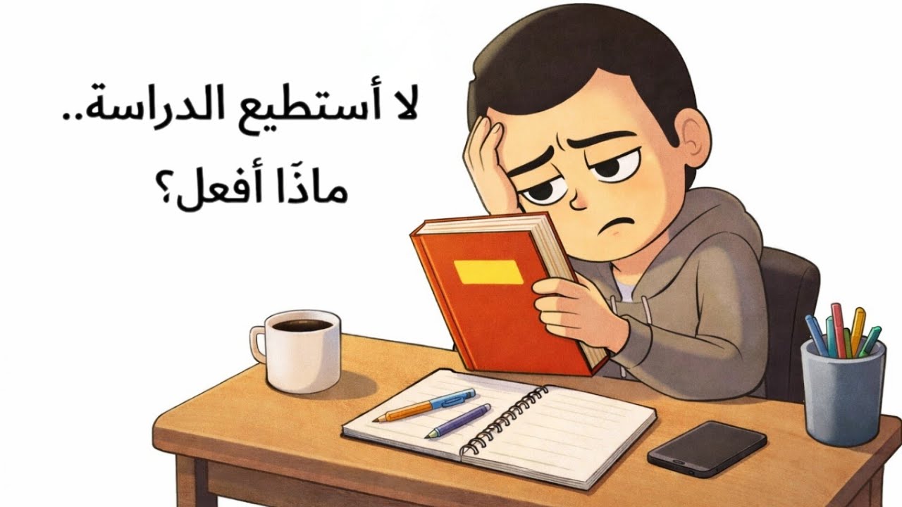 لماذا لا أستطيع التركيز في الدراسة؟ الحل النهائي لتشتت