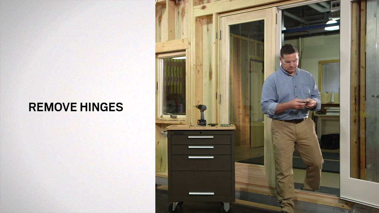 Replacing the Hinges on Frenchwood Hinged Doors Andersen Windows