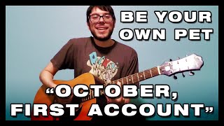 &quot;October, First Account&quot; - Be Your Own Pet acoustic cover by David Michael Thomas