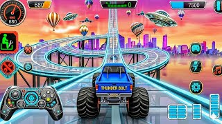 Ultimate Mega Ramp Car Racing 2024: Monster Truck Gameplay & Impossible Stunts Challenge! screenshot 4