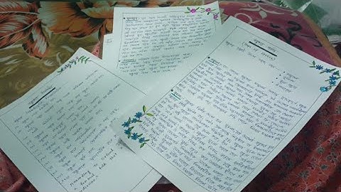 B.Ed Practicum ।Course 1.1.4। Assignments On  Developing Writting Skill-Speech।2022-24।Journey