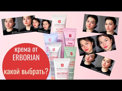 Какой же крем Erborian выбрать? Наглядное сравнение
