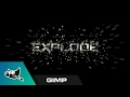 GIMP Tutorial: Exploding Text Effect