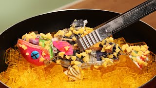 Everything is delicious when fried | Stop motion Cooking & ASMR | Miniature