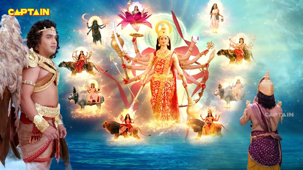 भगवान विष्णु और माँ लक्ष्मी ने गरुड़ को सुनाई नवरात्रि की कहानी | Dharm Yoddha Garud | Faisal Khan