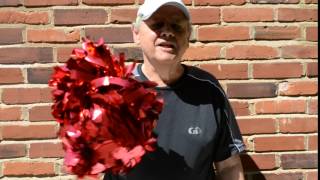 Adult 6 inch metallic pom: 10 second video showing detail