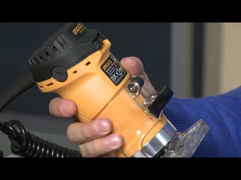 Распаковка кромочного фрезера INGCO Industrial PLM5502