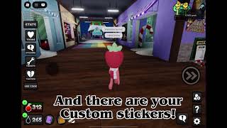 How to make “Custom stickers” in dandy’s world! screenshot 4