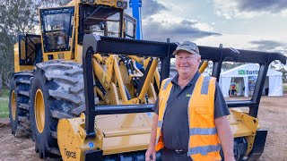 The mighty and unrivalled Tigercat 760B Mulcher. Check this beast out!
