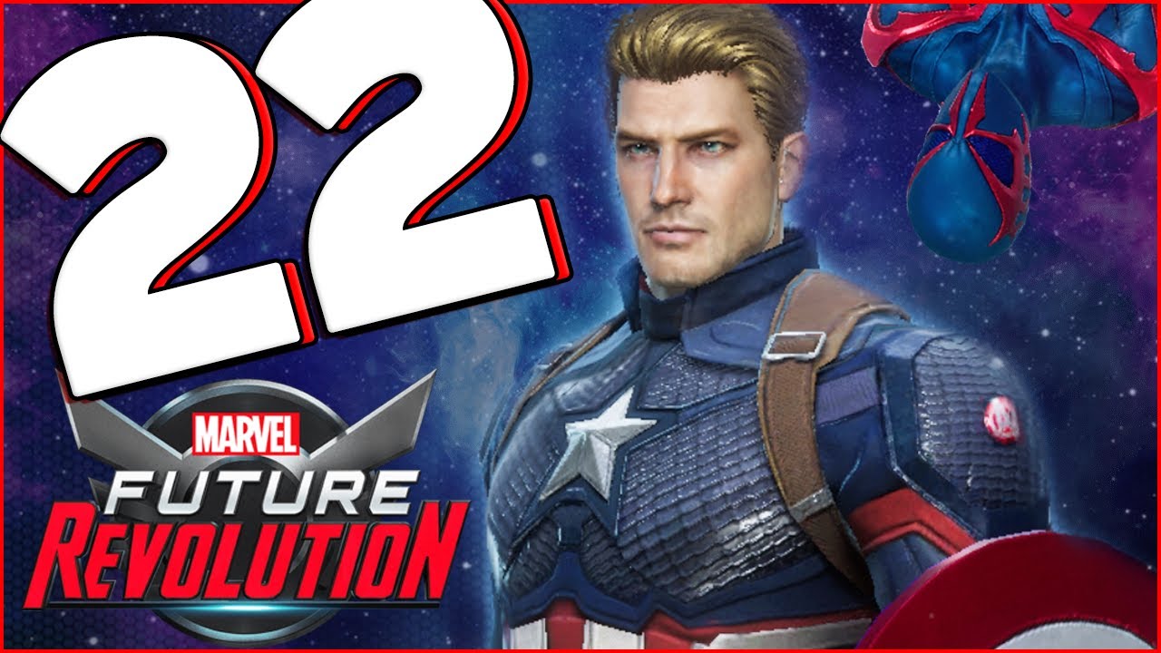 MARVEL FUTURE REVOLUTION Full Walkthrough Part 22 Captain America Avengers Endgame! (Mobile)