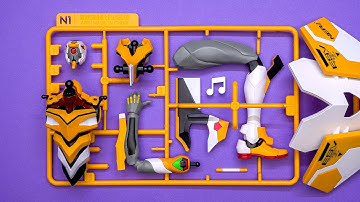♪Build: EVA Unit-00 | Neon Genesis Evangelion | Satisfying beat building | Speed build | Model Kit