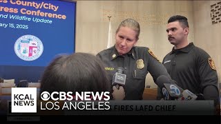 Mayor Karen Bass removes LAFD Chief Kristen Crowley