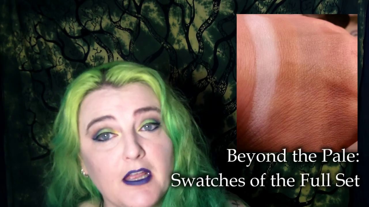 Cool Toned Contouring with Apocalyptic Beauty's Beyond the Pale Contour Powders