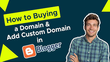 How to Buying a Domain & Add Custom Domain in Blogger | Blogspot