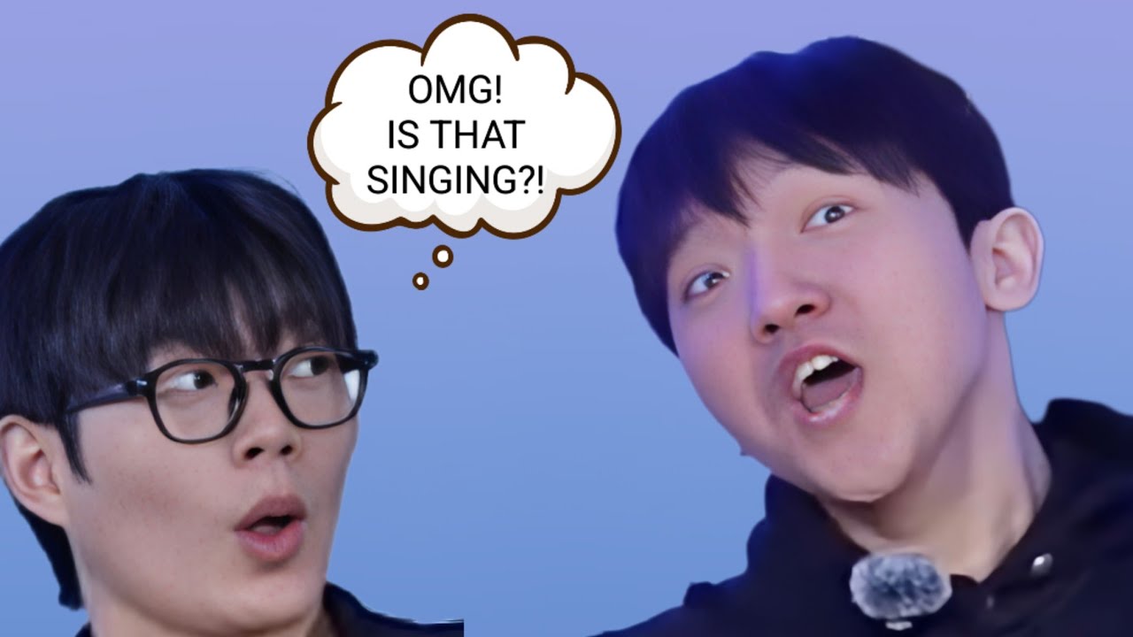 Singing isn't always easy 😲