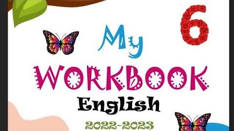 My workbook English class 6 worksheet 4 #pseb #solved #class6
