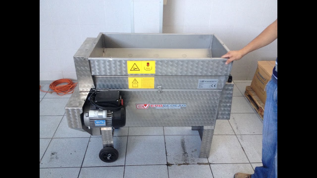 Despalilladora con bomba incorporada: Parte 1