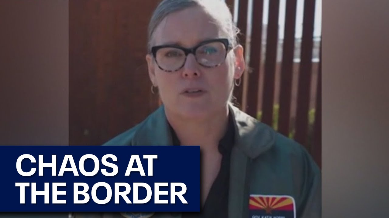 Arizona Gov. Katie Hobbs visits U.S.-Mexico border