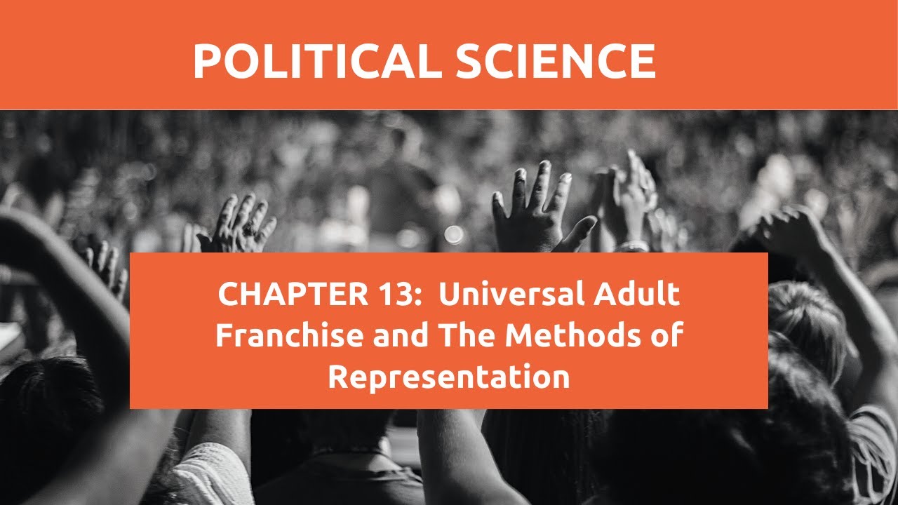 Universal Adult Franchise POLITICAL SCIENCE NIOS CHAPTER 13 YouTube