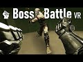 Boxing a dark souls boss in vr