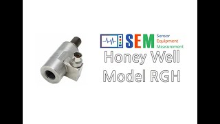 [취급제품 : Model RGH, 하니웰 로드셀] HoneyWell Load Cell(Force Sensor)